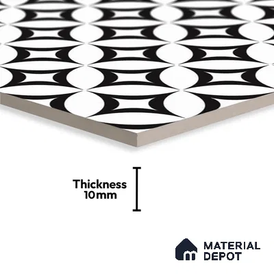 TL 03726 H Ferris 200x200 mm Matte Finish Ceramic Wall  Subway Tile - 10 mm (Sample)