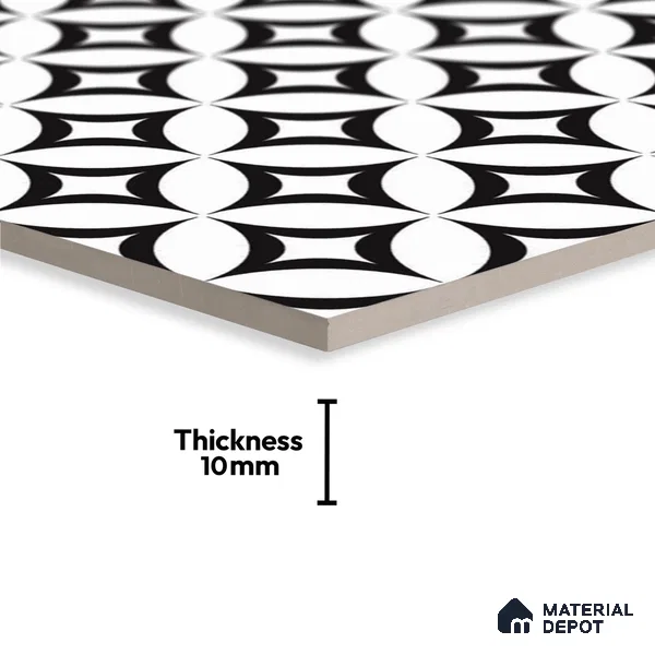 TL 03726 H Ferris 200x200 mm Matte Finish Ceramic Wall  Subway Tile - 10 mm (Sample)