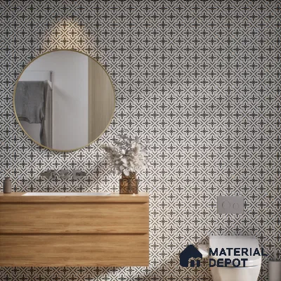 TL 03726 I Antique 200x200 mm Matte Finish Ceramic Wall & Floor Subway Tile - 10 mm (Sample)
