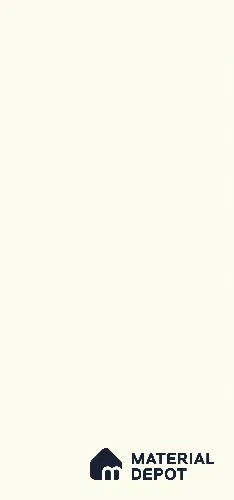 Egg White Solid Colors Look CM 132 8 ft x 4 ft Matte Finish Decorative Laminate - 1 mm | Suitable for Living Room, Kitchen, Office