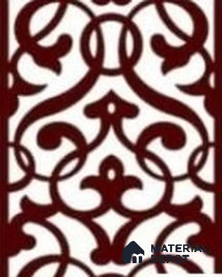 Duco Paintable Lattice Design CNC Carving MDF Panel 4 ft x 4 ft - 12 mm