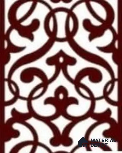 Duco Paintable Lattice Design CNC Carving MDF Panel 4 ft x 4 ft - 12 mm