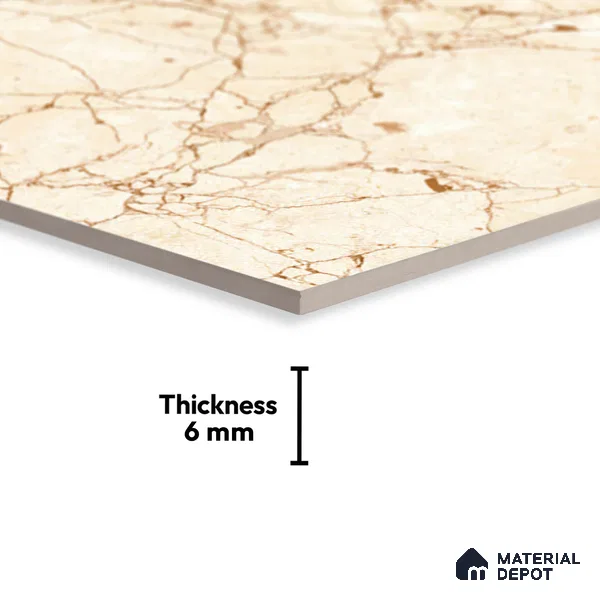 TL 01903 C Pastel Light 18 x 12 inch Glossy Finish Ceramic Wall Tile - 6 mm