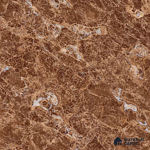TL 01903 A Cocoa Brown Dark 18 x 12 inch Glossy Finish Ceramic Wall Tile - 6 mm