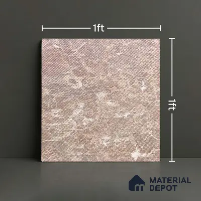 TL 01903 E Earth Brown 300x300 mm Matte Finish Anti Skid Ceramic Floor Tile - 6 mm