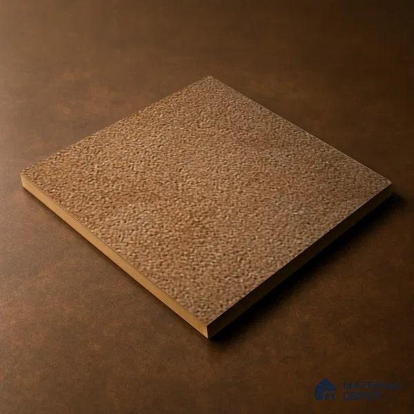 Parking Floor Tile TL 07555 Cocoa Ember | 16 x 16 inch | Anti Skid Matte Finish Heavy Duty Vitrified Tile - 12 mm | Suitable For Outdoor, Terrace, Balcony | Pattern Alignment May Vary | 2-3 mm Spacer is Mandatory