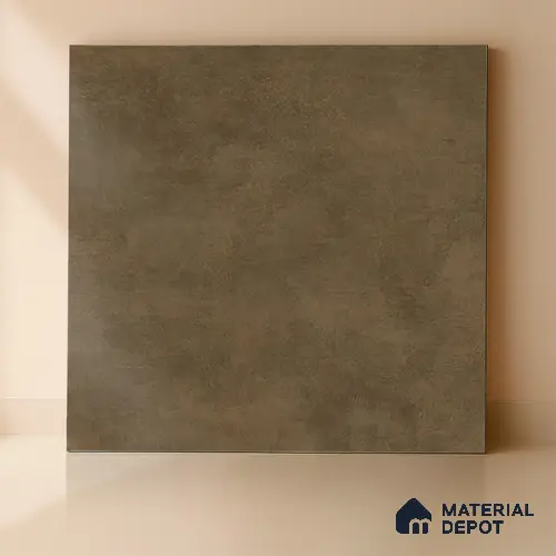 Stone Wall & Floor Tile TL 00563 Coffee Brown 2 ft x 2 ft Matte Finish Digital Porcelain Tile - 9.5 mm