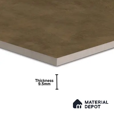 Stone Wall & Floor Tile TL 00563 Coffee Brown 2 ft x 2 ft Matte Finish Digital Porcelain Tile - 9.5 mm
