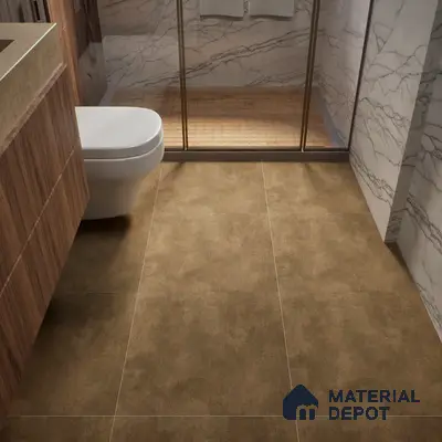 Stone Wall & Floor Tile TL 00563 Coffee Brown 2 ft x 2 ft Matte Finish Digital Porcelain Tile - 9.5 mm