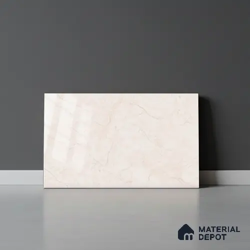 TL 01900 C Buttercream Light 18 x 12 inch Glossy Finish Ceramic Wall Tile - 6 mm