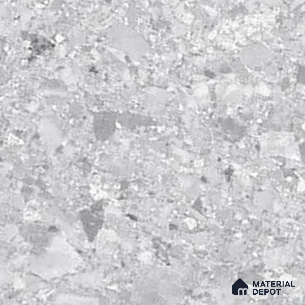 Marble Floor & Wall Tile | TL 02578 Concrete Gris 4 ft x 2 ft Glossy Finish Random Design Vitrified Tile - 9 mm | Suitable For Living Room, Bedroom, Kitchen (Sample)
