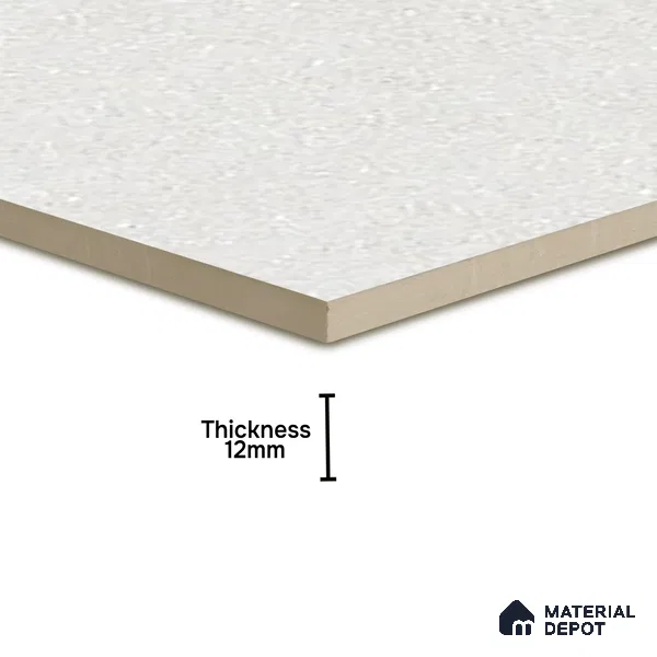 Budget Friendly Plain Look Value for Money Parking Cool Grey Floor Tile 16 x 16 inch | TL 00593 | Vitrified Matte Finish Tile - 12 mm | Suitable For Parking, Outdoor, Balcony & Terrace | Pattern Alignment May Vary | 2-3 mm Spacer is Mandatory