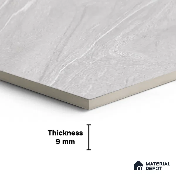 Stone Floor & Wall Tile TL 04449 Corten Grande 4 ft x 2 ft Digital Punch Matte Finish Vitrified Tile - 9 mm | 4 Random Design | Suitable For Living Room, Bedroom, Bathroom