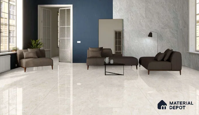 TL 04350 Cosen 1600 x 800 mm Endless Glossy Finish Vitrified Wall & Floor Tile - 9 mm