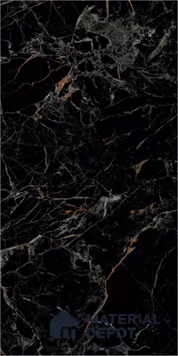 TL 00951 Costa Black 1200x600 mm High Gloss Finish Vitrified Wall & Floor Tile - 9 mm