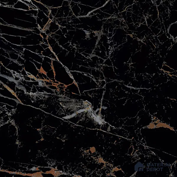 TL 00951 Costa Black 1200x600 mm High Gloss Finish Vitrified Wall & Floor Tile - 9 mm