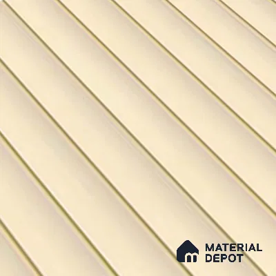 Faux Subway Wall Tile TL 05769 Costa Fluted 600 x 300 mm Ceramic Tile - 9 mm | Please Expect a Slight Variation of Pattern