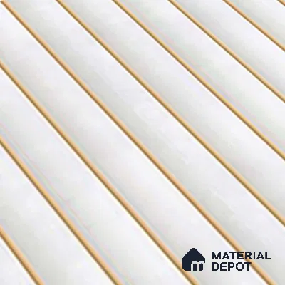 Faux Subway Wall Tile TL 05770 B Costa Glue Milky 600x300 mm Matte Finish Tile - 9 mm | Please Expect a Slight Variation of Pattern (Sample)