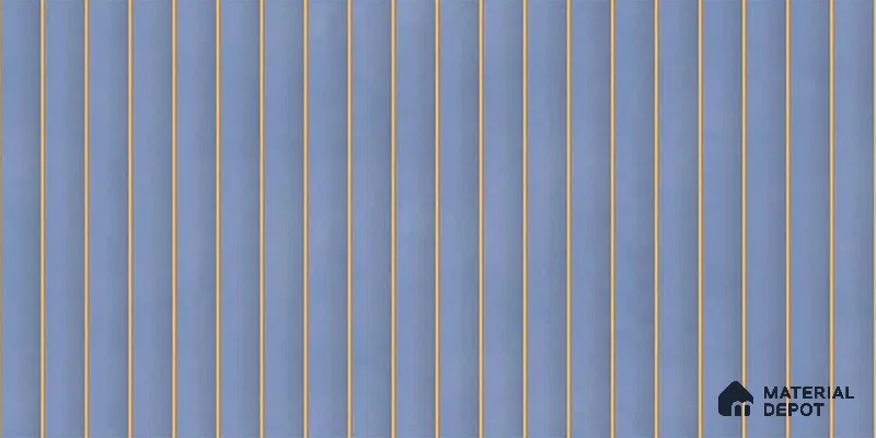 Faux Subway Wall Tile TL 05770 C Costa Glue Sky 600x300 mm Matte Finish Tile - 9 mm | Please Expect a Slight Variation of Pattern