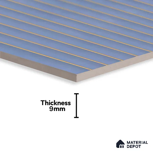 Faux Subway Wall Tile TL 05770 C Costa Glue Sky 600x300 mm Matte Finish Tile - 9 mm | Please Expect a Slight Variation of Pattern