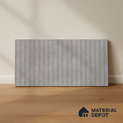 Faux Subway Wall Tile TL 05770 Costa Glue Grey 600x300 mm Matte Finish Tile - 9 mm | Please Expect a Slight Variation of Pattern (Sample)