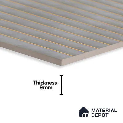 Faux Subway Wall Tile TL 05770 Costa Glue Grey 600x300 mm Matte Finish Tile - 9 mm | Please Expect a Slight Variation of Pattern (Sample)