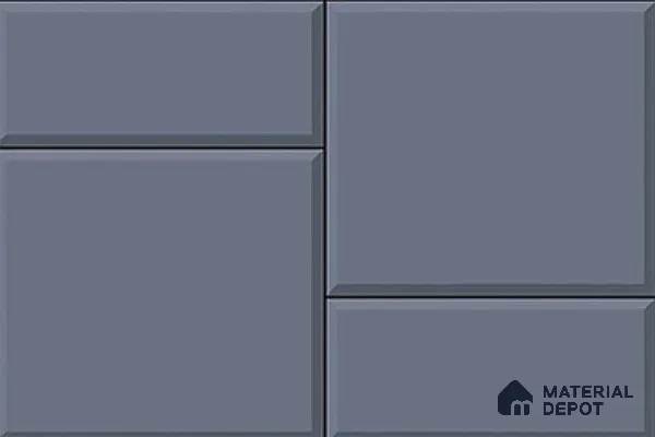 TL 01919 C Ash Grey Dark 18 x 12 inch Glossy Finish Ceramic Wall Tile - 6 mm