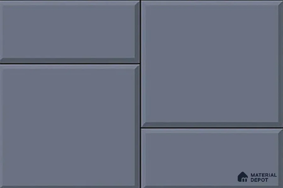 TL 01919 C Ash Grey Dark 18 x 12 inch Glossy Finish Ceramic Wall Tile - 6 mm