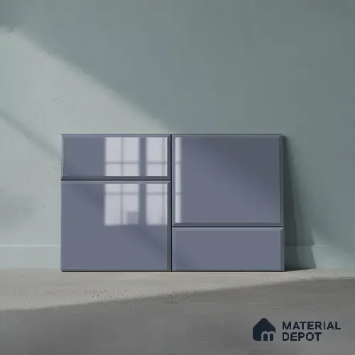TL 01919 C Ash Grey Dark 18 x 12 inch Glossy Finish Ceramic Wall Tile - 6 mm