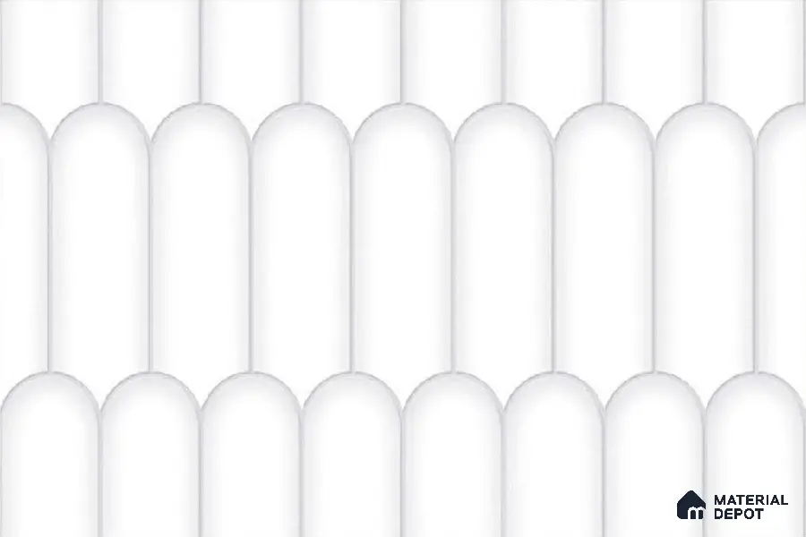 Budget Friendly Faux Subway Wall Tile Value For Money TL 00625 A  18 x 12 inch - Ceramic Glossy Finish -6 mm | Suitable for Kitchen & Bathroom