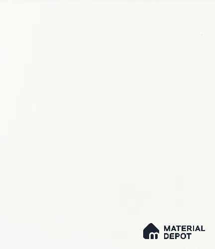 Whites Series I White 8 ft x 2.5 ft Bendable Solid Surface - 6 mm