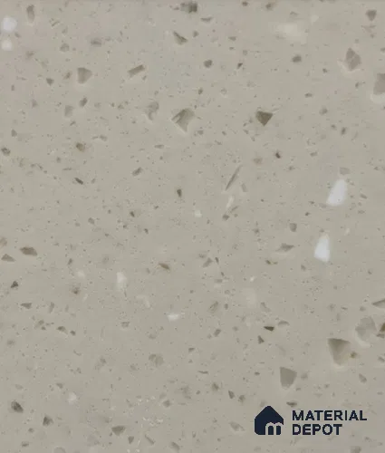 Pebbleon Series Leche 8 ft x 2.5 ft Bendable Solid Surface - 6 mm 