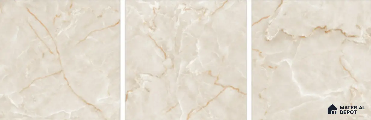 TL 02925 Cream 2 ft x 2 ft Glossy Finish Vitrified Floor & Wall Tile - 9.5 mm