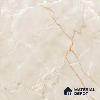 TL 02925 Cream 2 ft x 2 ft Glossy Finish Vitrified Floor & Wall Tile - 9.5 mm