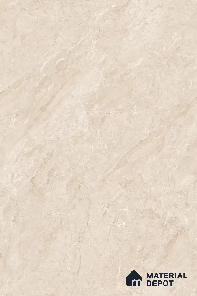 Marble Look Tile TL 09710 6 ft x 4 ft Glossy Finish Vitrified Tile - 15 mm | Adhesive and Spacers Must be Used During Installation