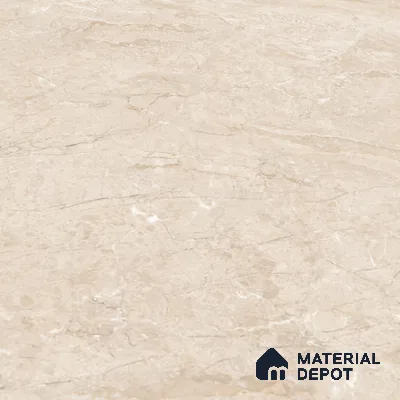 Marble Look Tile TL 09710 6 ft x 4 ft Glossy Finish Vitrified Tile - 15 mm | Adhesive and Spacers Must be Used During Installation