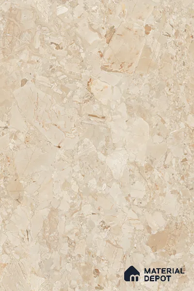 Marble Look Tile TL 09703 B 6 ft x 4 ft Matte Finish Vitrified Tile - 15 mm | Adhesive and Spacers Must be Used During Installation