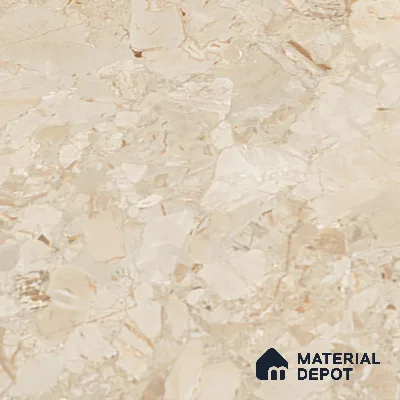 Marble Look Tile TL 09703 B 6 ft x 4 ft Matte Finish Vitrified Tile - 15 mm | Adhesive and Spacers Must be Used During Installation