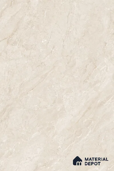 Marble Look Tile TL 08837 6 ft x 4 ft Glossy Finish Vitrified Tile - 9 mm | Adhesive and Spacers Must be Used During Installation