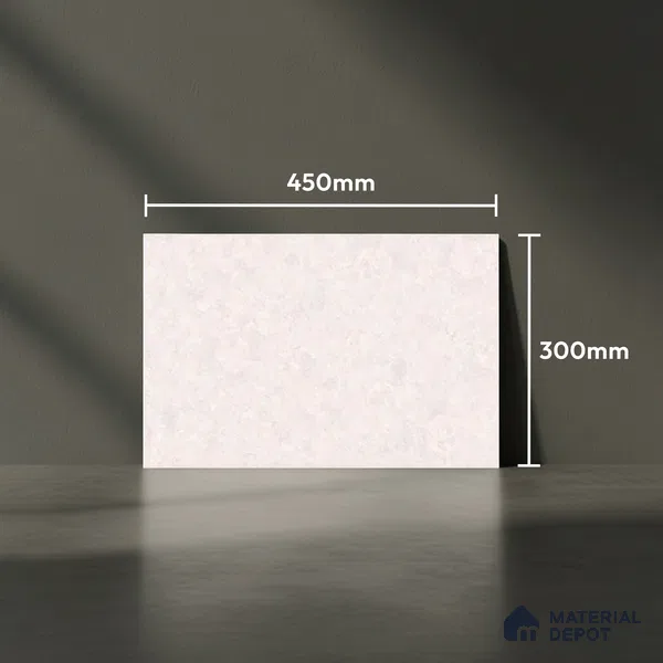 TL 01887 Cream Light 18 x 12 inch Glossy Finish Ceramic Wall Tile - 6 mm