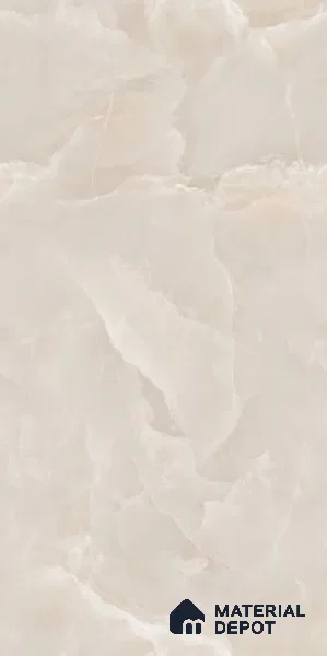 Marble Look Wall & Floor Tile TL 06637 Rose Onyx Crema Glit 4 ft x 2 ft Vitrified Matte Finish - 9 mm | (Random 6) | Suitable for Living Room, Bedroom, Bathroom, Kitchen, Office, Elevation & Dining (Sample)