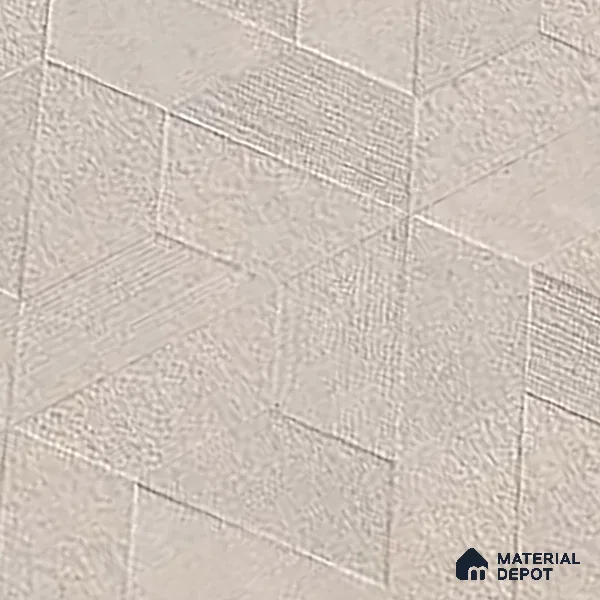 Highlighter Wall Tile TL 06642 D Fontana Sand Hexa 4 ft x 2 ft Vitrified Matte Finish - 9 mm | (Random 5) | Suitable for Living Room, Bedroom, Bathroom, Kitchen, Office, Elevation & Dining (Sample)