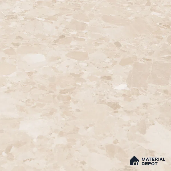 Marble Look Tile TL 08839 6 ft x 4 ft Matte Finish Vitrified Tile - 9 mm | Adhesive and Spacers Must be Used During Installation