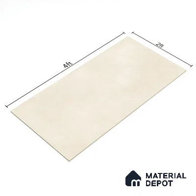 Stone Look Wall & Floor Tile TL 06615 C Terre Avorio 4 ft x 2 ft Vitrified Matte Finish - 9 mm | Random 3 | Suitable for Living Room, Bedroom, Bathroom, Kitchen, Dining (Sample)