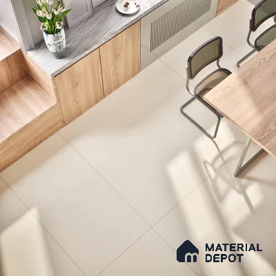 Stone Look Wall & Floor Tile TL 06615 C Terre Avorio 4 ft x 2 ft Vitrified Matte Finish - 9 mm | Random 3 | Suitable for Living Room, Bedroom, Bathroom, Kitchen, Dining (Sample)