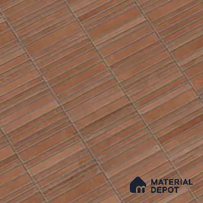 Stacked Stone Wall Tile TL 06615 F Terre Cotto Decor 4 ft x 2 ft Vitrified Matte Finish - 9 mm | | Suitable for Living Room, Bedroom, Bathroom, Kitchen, Dining