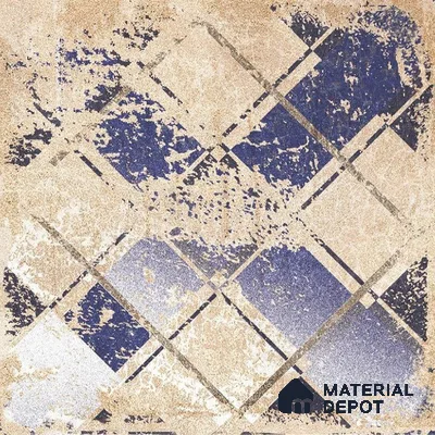 Subway Wall Tile TL 06434 C Coastal Paris Crema 8 x 8 inch Ceramic Matte Finish - 10 mm | 9 Random Design | Suitable for Accent / Feature Walls, Bathroom, Kitchen Wall & Backsplashes (Sample)