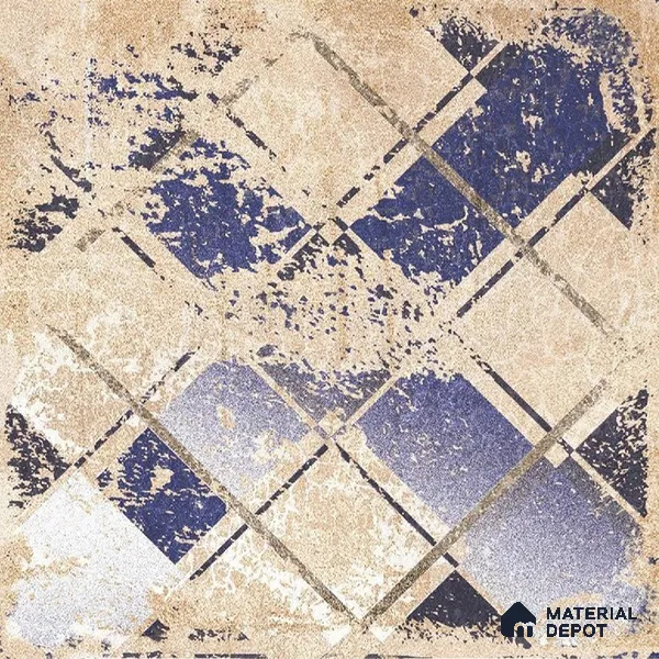 Subway Wall Tile TL 06434 C Coastal Paris Crema 8 x 8 inch Ceramic Matte Finish - 10 mm | 9 Random Design | Suitable for Accent / Feature Walls, Bathroom, Kitchen Wall & Backsplashes (Sample)