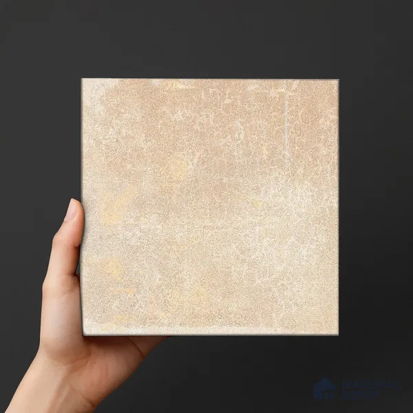 Subway Wall Tile TL 06434 D Coastal Paris Crema Base 8 x 8 inch Ceramic Matte Finish - 10 mm | 22 Random Design | Suitable for Accent / Feature Walls, Bathroom, Kitchen Wall & Backsplashes (Sample)