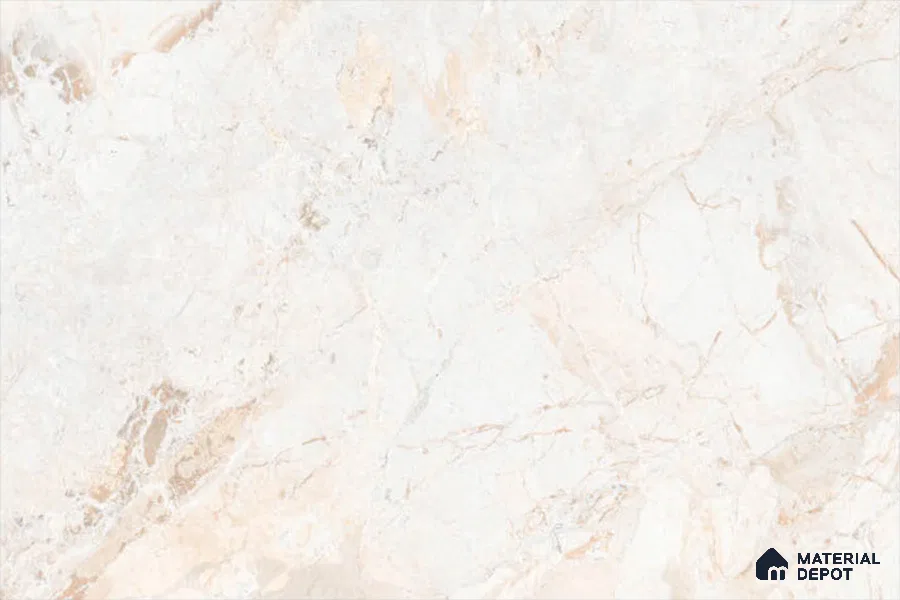 TL 01922 A Creamy Butter Light 18 x 12 inch Glossy Finish Ceramic Wall Tile - 6 mm